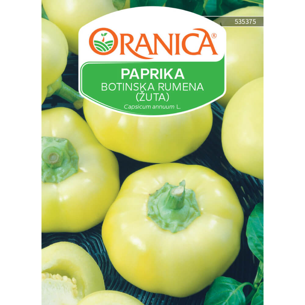 Paprika Botinska rumena (Žuta)